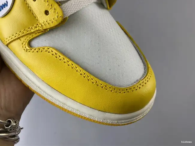 Rep MAX 1 Off-White Powder Air Jordan Dark Yellow-Cone x NRG AQ0818-149 White 0520